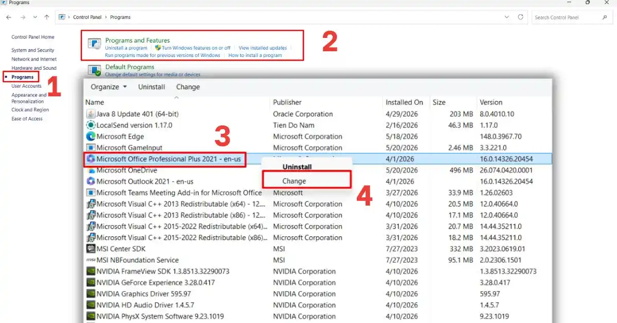 Outlook không kết nối được server