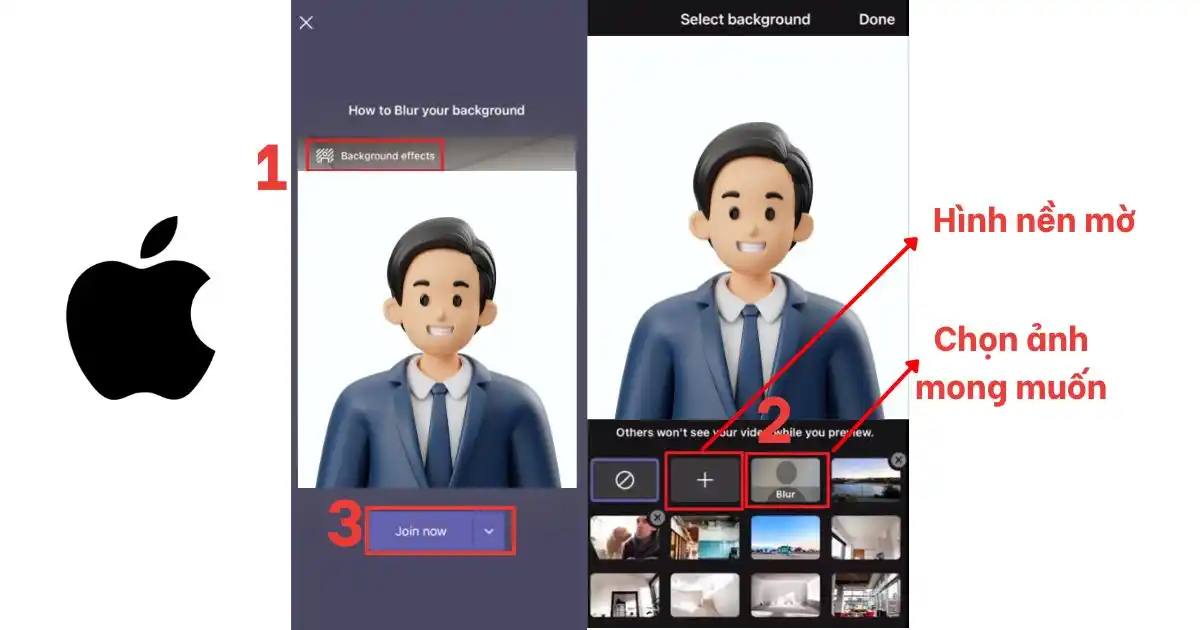 Cách đổi background trong Teams Cách đổi background trong Teams