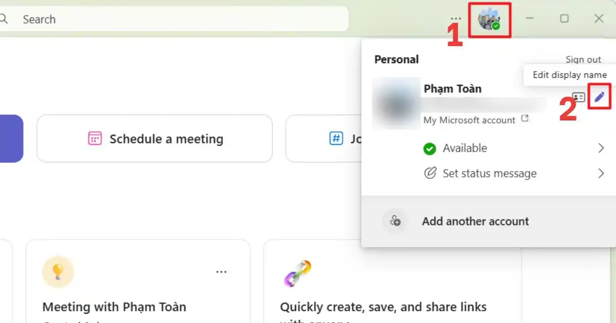 Cách đổi background trong Teams Cách đổi background trong Teams