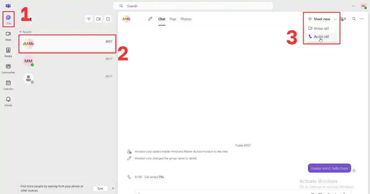 Gọi điện video trên Microsoft Teams Gọi điện video trên Microsoft Teams
