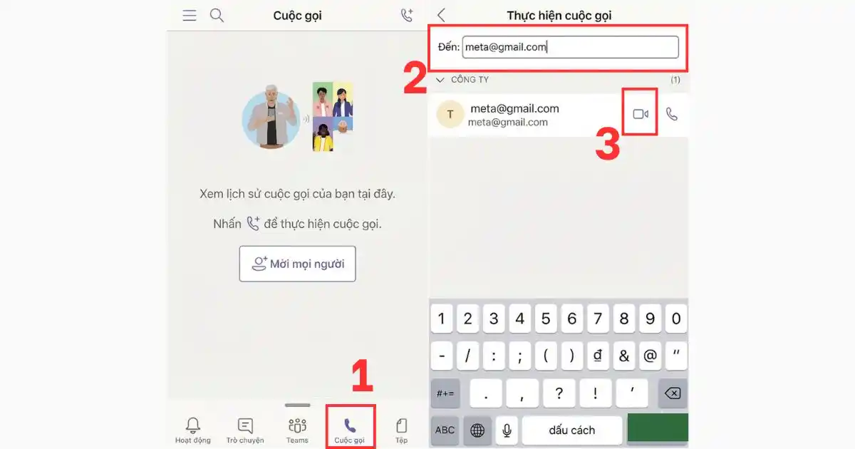 Gọi điện video trên Microsoft Teams Gọi điện video trên Microsoft Teams