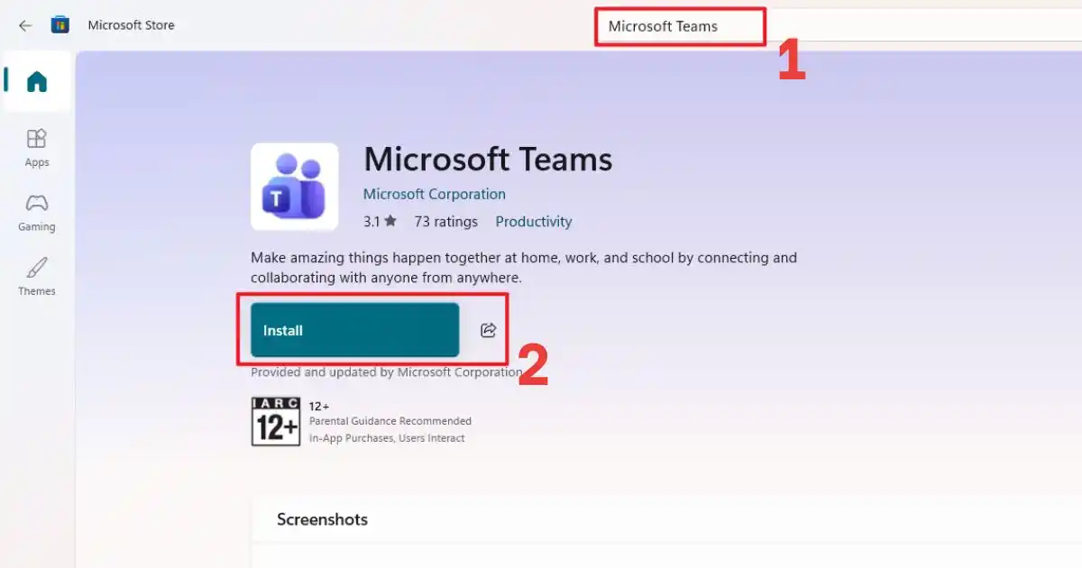 Microsoft Teams cách đăng nhập