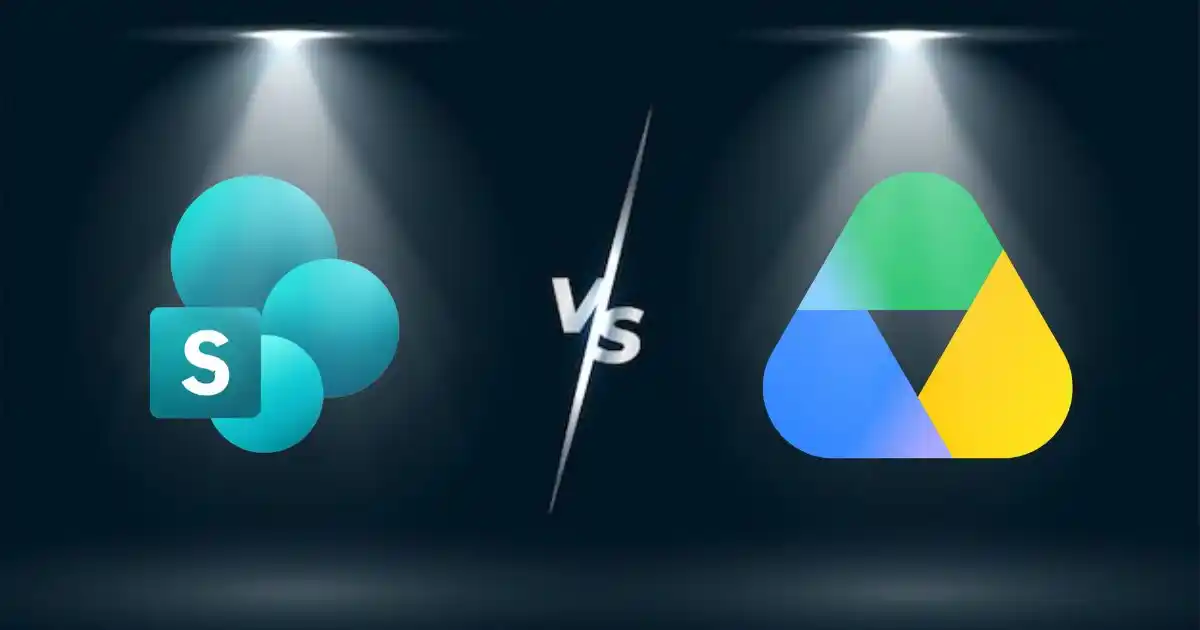 SharePoint and Google Drive Bảng so sánh SharePoint và Google Drive trực quan nhất