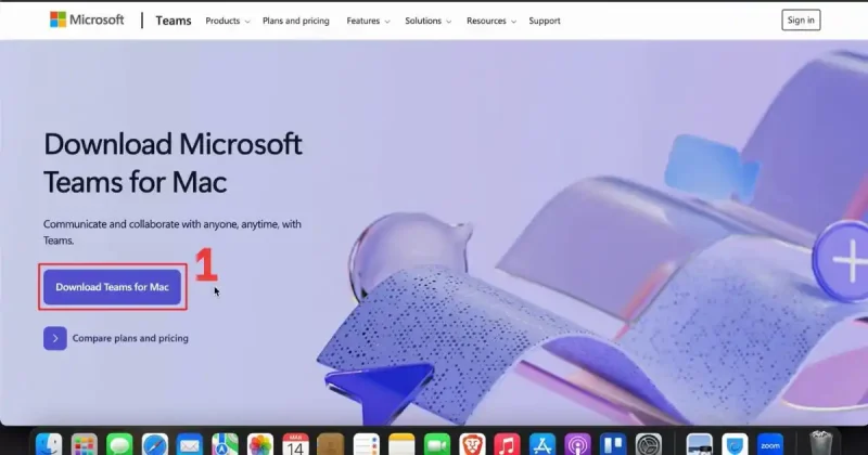 Cách tải phần mềm Microsoft Teams cho MacOS