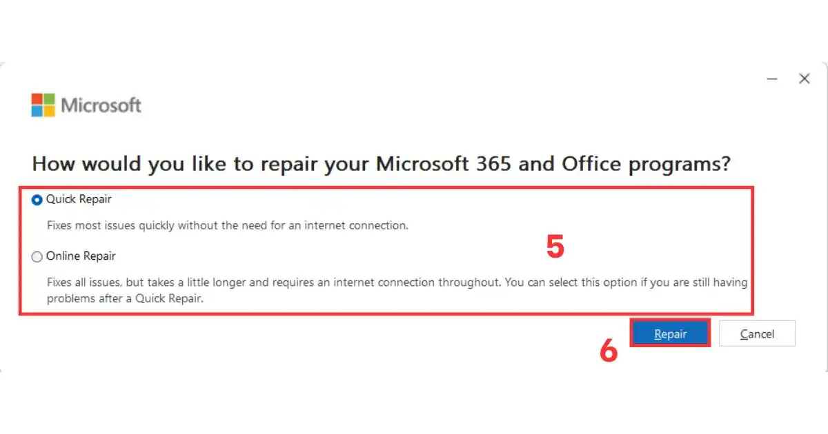Cách sửa lỗi Cannot Start Microsoft Outlook
