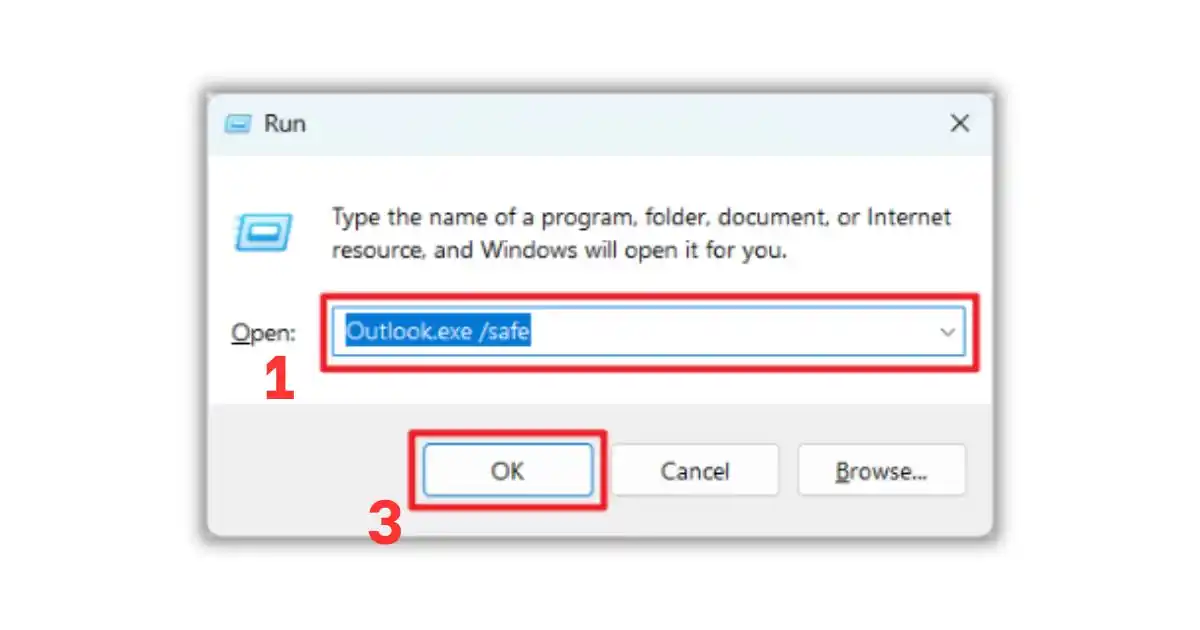 Cách sửa lỗi Cannot Start Microsoft Outlook
