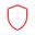 material symbols light shield outline rounded