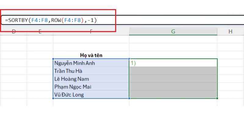 04-cach-dao-nguoc-cot-trong-excel-nhanh-chong Đảo ngược cột bằng hàm SORTBY