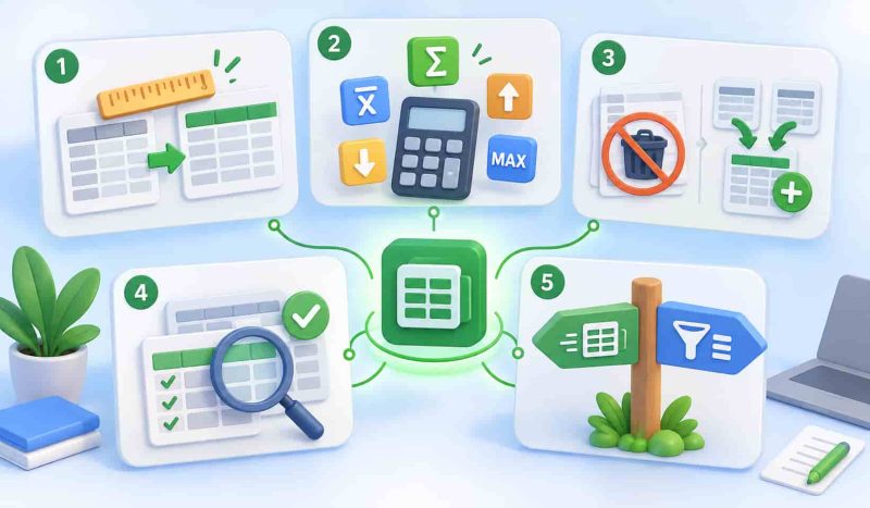 Luu y quan trong Lưu ý quan trọng khi sử dụng hàm CONSOLIDATE trong Excel