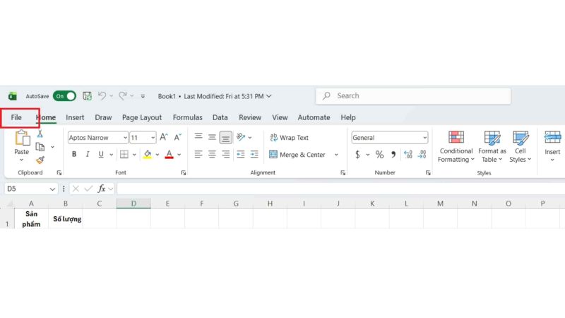 Cách in 2 mặt trong Excel với máy in hỗ trợ in 2 mặt