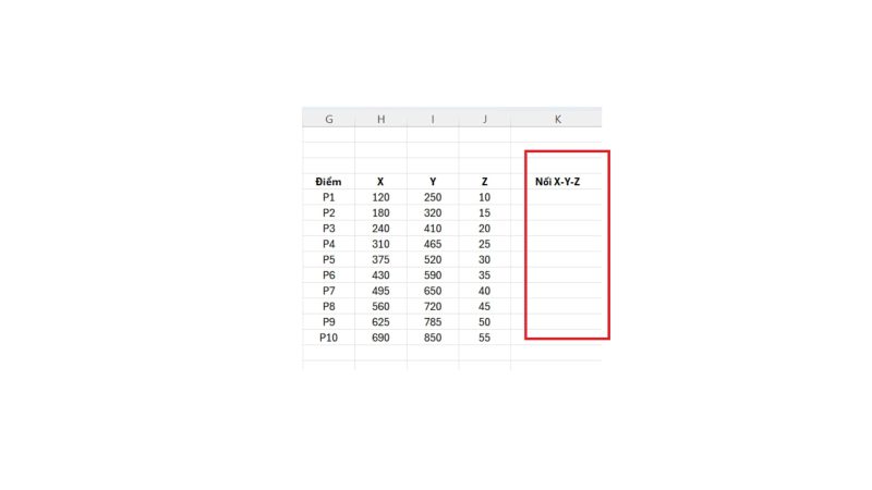 Cách nhập tọa độ từ Excel vào AutoCAD bằng lệnh POINT