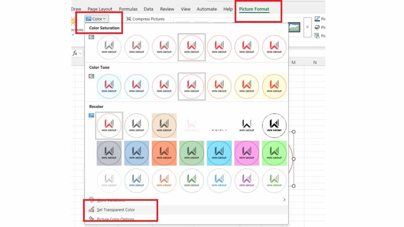 Hướng dẫn cách chèn con dấu vào Excel chi tiết