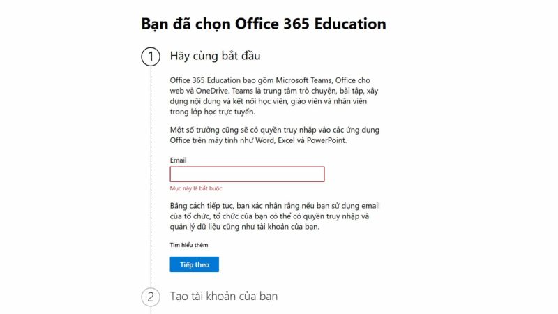cach-tao-tai-khoan-microsoft-moi-theo-nhu-cau-su-dung Đăng ký Microsoft 365 dành cho sinh viên