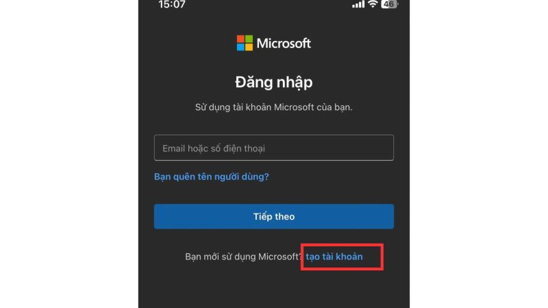 cach-tao-tai-khoan-microsoft-moi-tren-thiet-bi-dien-thoai Cách tạo tài khoản Microsoft mới trên thiết bị điện thoại